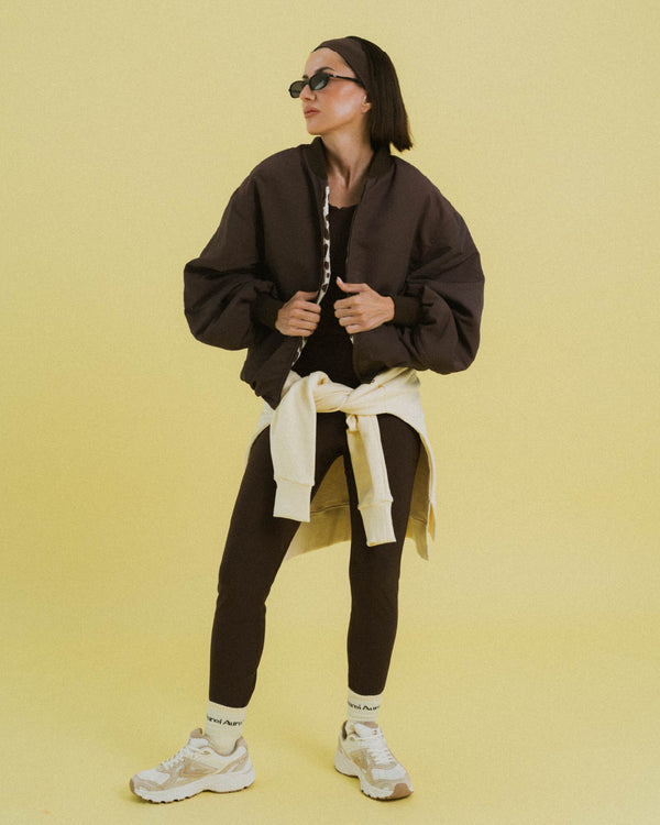 Aurei Reversible Bomber Jacket