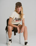AUREI Front Oversized T-shirt - Butter