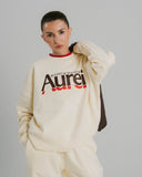 AUREI Sudadera con Capucha Básica Aurei - Mantequilla