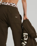 AUREI Jogger Básico Aurei - Marrón Chocolate