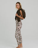 AUREI Legging Básico Aurei - Estampado Leopardo