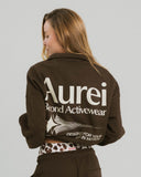 AUREI Polo Básico Aurei - Marrón Chocolate