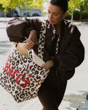 AUREI Bolsa Deportiva Aurei - Estampado Leopardo